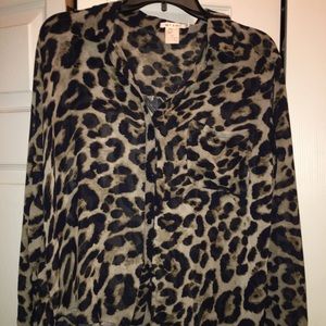 Leopard print Blouse